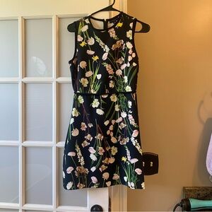 Victoria Beckham floral professional dress
